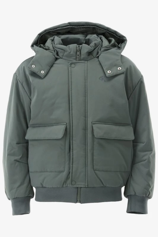 Calvin Klein Jas PADDED NYLON UTILITY - productfoto