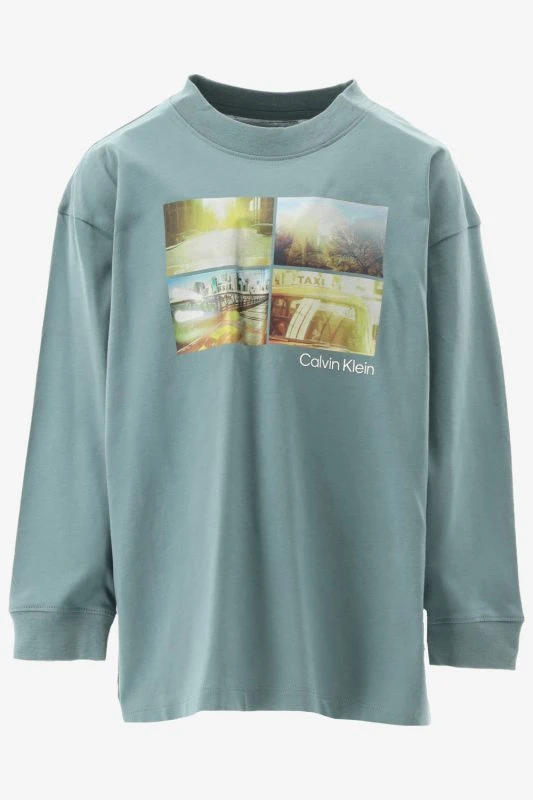 Calvin Klein T-shirt CITY SCENE LS T-SHIR - productfoto