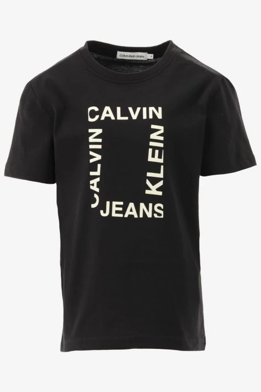 Calvin Klein T-shirt MAXI HERO FLOCK LOGO - productfoto
