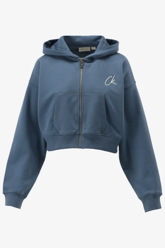 Calvin Klein Sweatvest EMBROIDERED CK ZIP T - productfoto