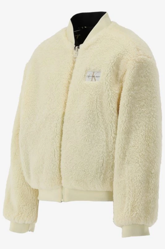 Calvin Klein Jas REVERSIBLE TEDDY AOP, YAB - productfoto