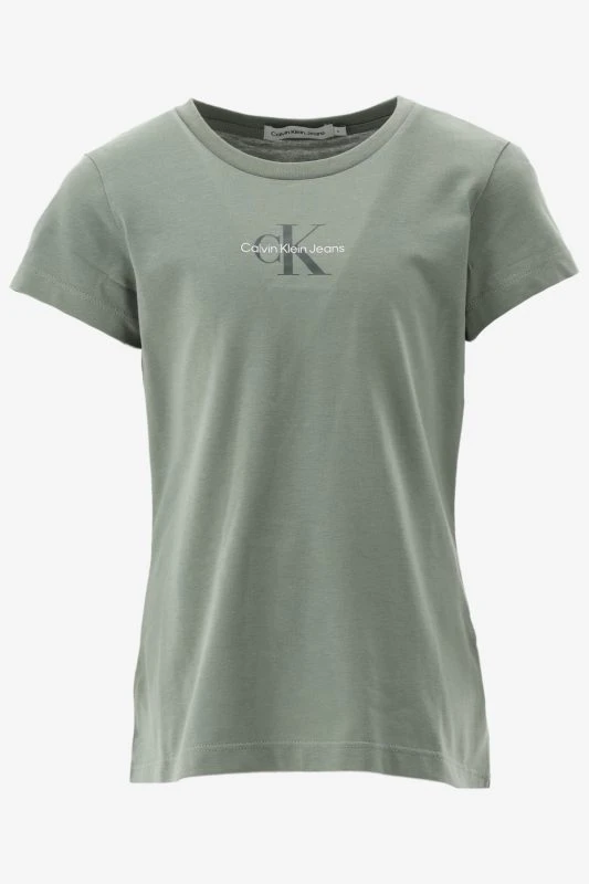 Calvin Klein T-shirt MICRO MONOGRAM TOP - productfoto