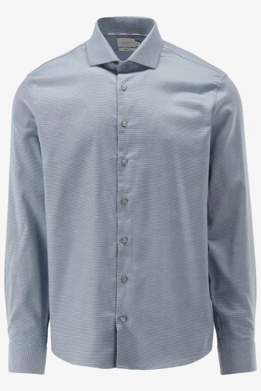 Calvin Klein Casual Shirt 3 TONES STRUCTURE RE - productfoto