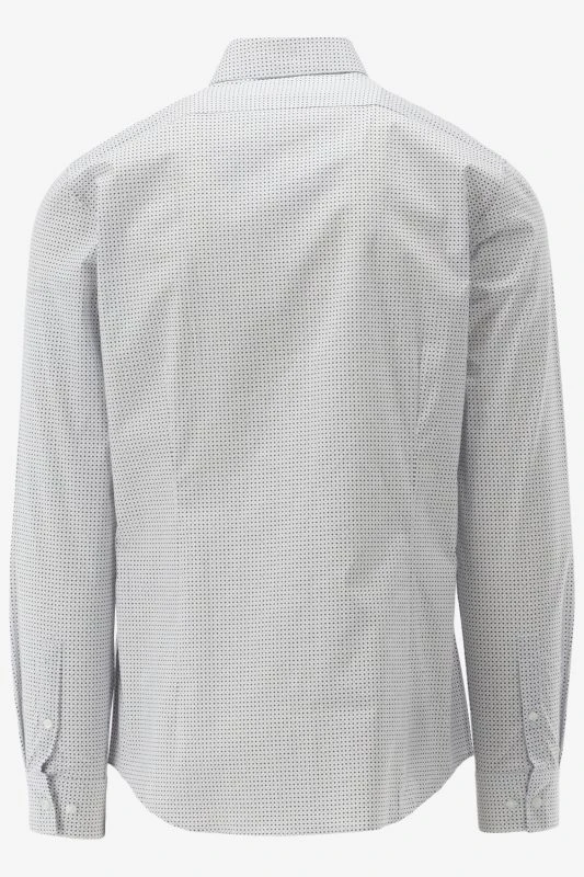 Calvin Klein Casual Shirt POPLIN MICRO PRINT S - productfoto