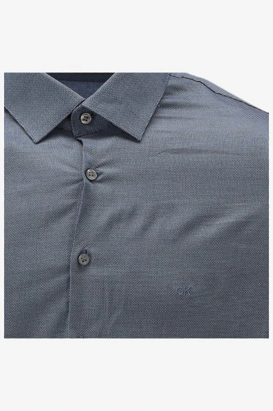 Calvin Klein Casual Shirt MICRO STRUCTURE SLIM, CHW