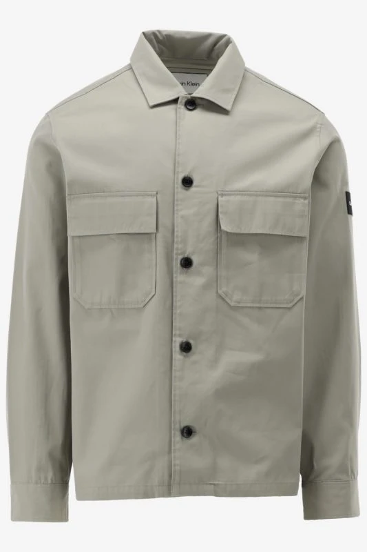 Calvin Klein Casual Shirt COTTON NYLON OVERSHI - productfoto