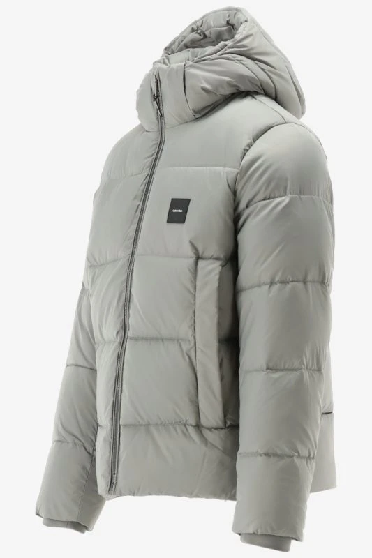 Calvin Klein Jas HOODED QUILT PUFFER - productfoto