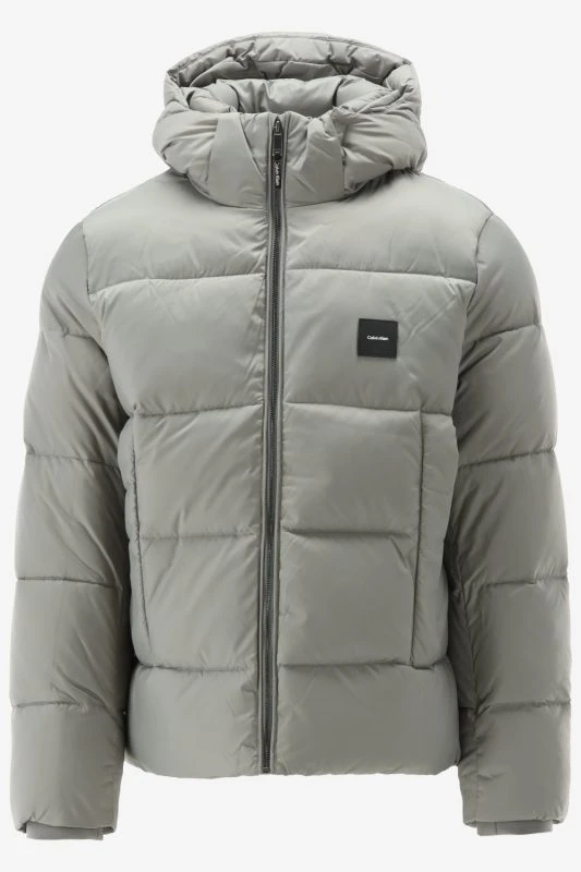 Calvin Klein Jas HOODED QUILT PUFFER - productfoto
