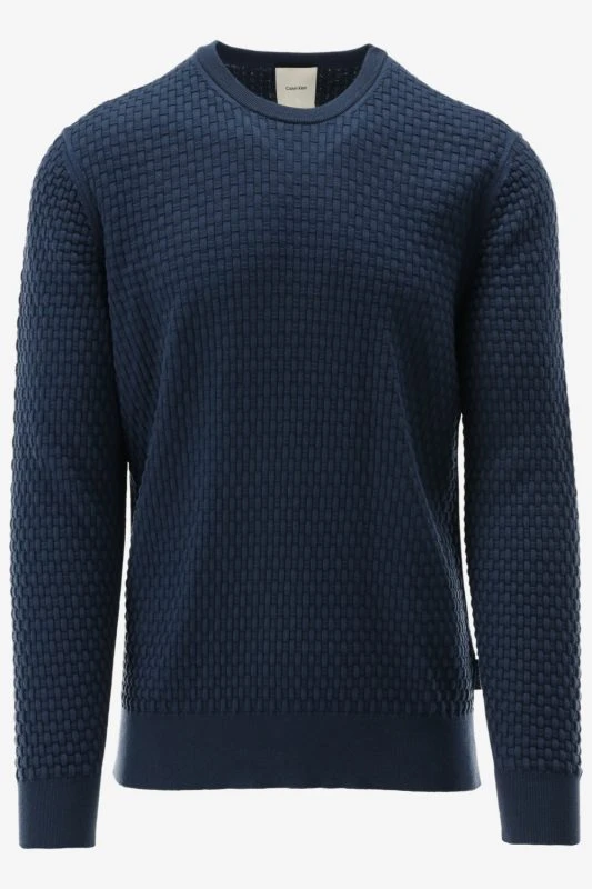 Calvin Klein Trui SMALL BASQUET WEAVE - productfoto