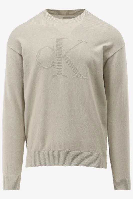 Calvin Klein Trui CK INTARSIA MIX STIT - productfoto