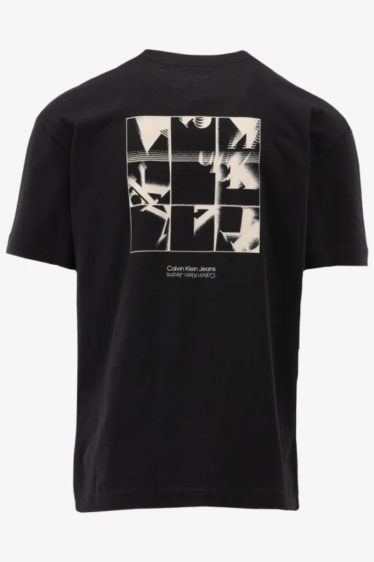 Calvin Klein T-shirt GRID MONOGRAM TEE, BEH - productfoto