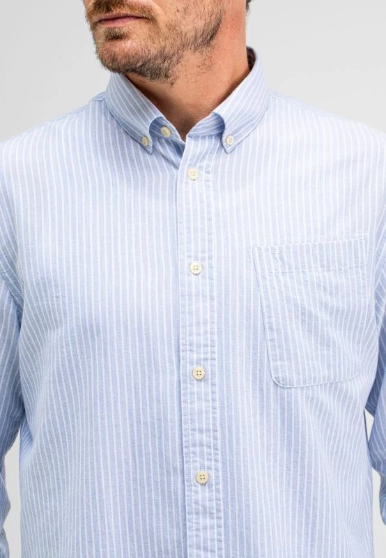 Butcher of Blue Casual Shirt AIDAN OXFORD  BOLD STRIPE SHIR