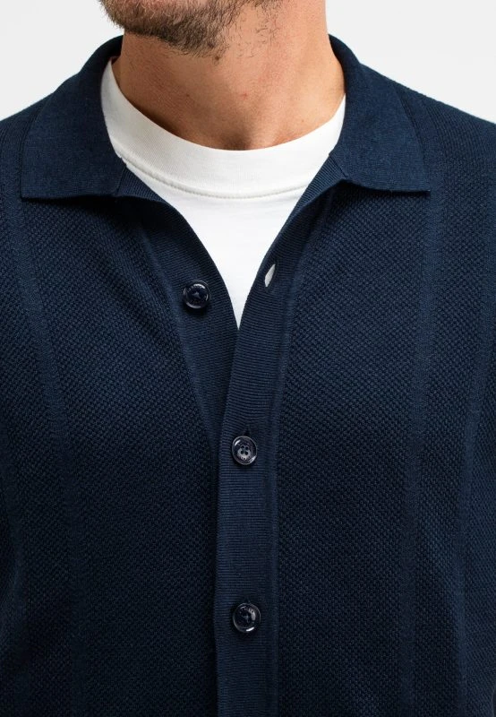 Butcher of Blue Casual Shirt RIPLEY KNIT SHIRT