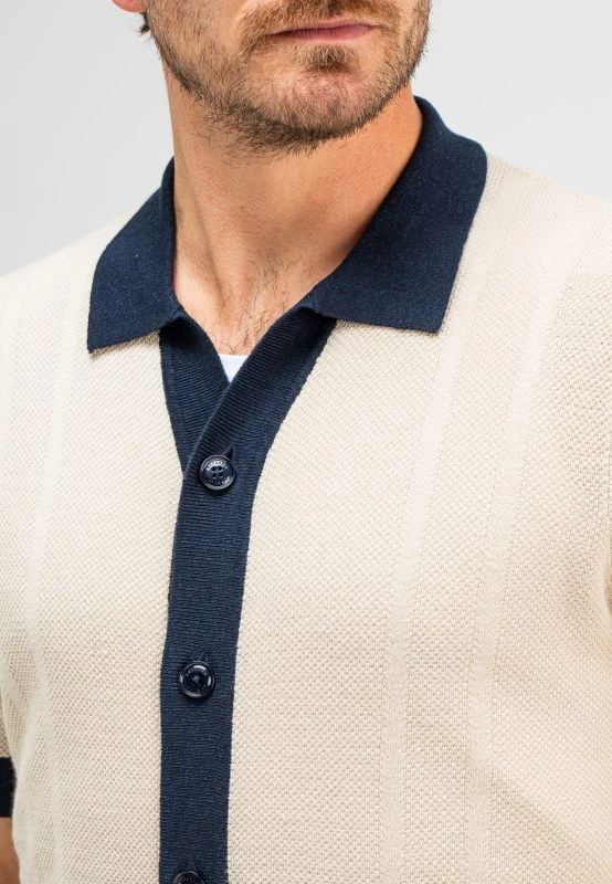 Butcher of Blue Casual Shirt RIPLEY KNIT CT SHIRT