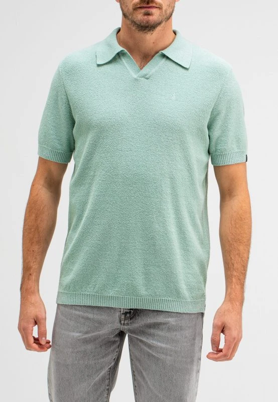 Butcher of Blue Poloshirt BOUCLE KNIT POLO