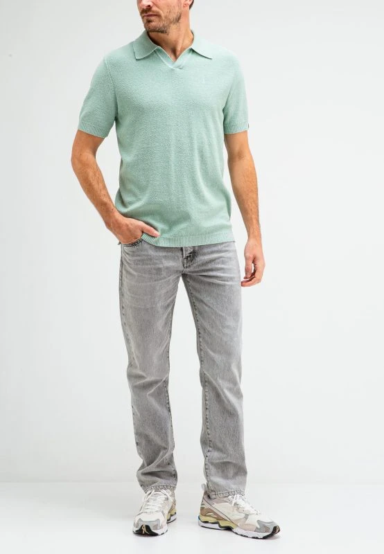 Butcher of Blue Poloshirt BOUCLE KNIT POLO