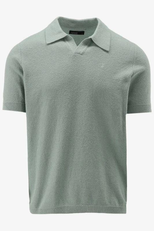 Butcher of Blue Poloshirt BOUCLE KNIT POLO