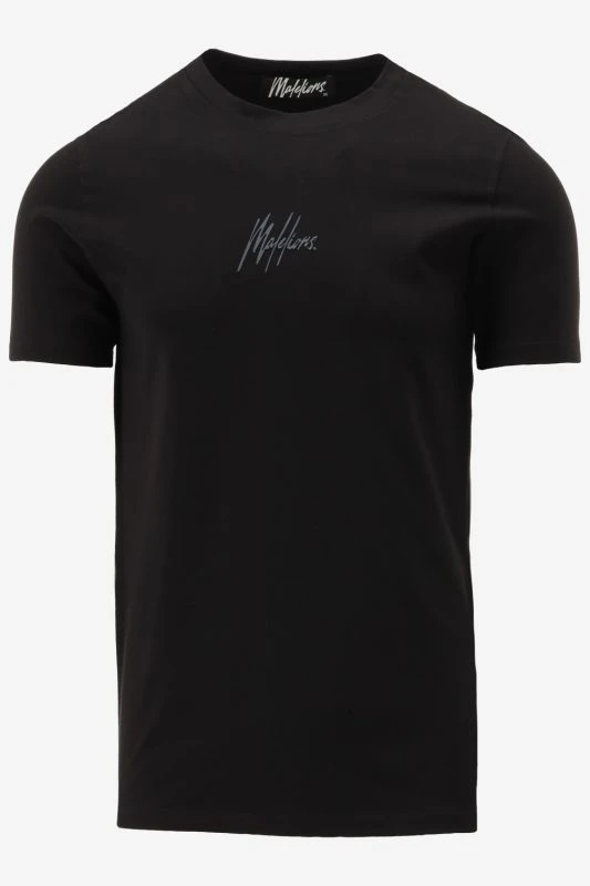 Malelions T-shirt STRIPED SIGNATURE T-SHIRT - productfoto