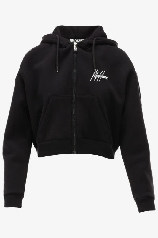 Malelions Sweatvest CROPPED ZIP HOODIE