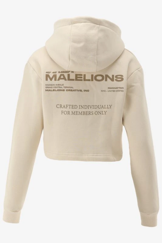 Malelions Hoodie AVENUE CROP HOODIE
