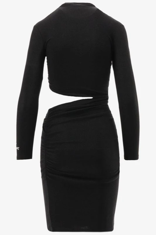 Malelions Jurk SPARKLING CUT-OUT DRESS