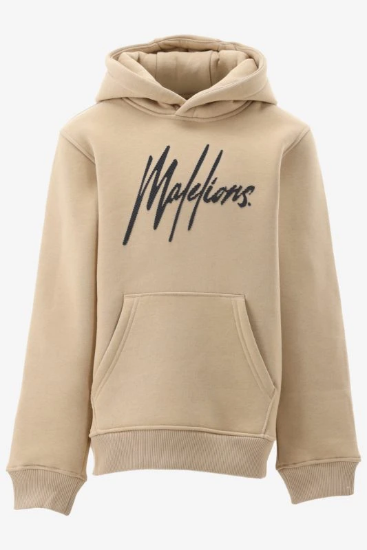 Malelions Hoodie STRIPED SIGNATURE HOODIE - productfoto