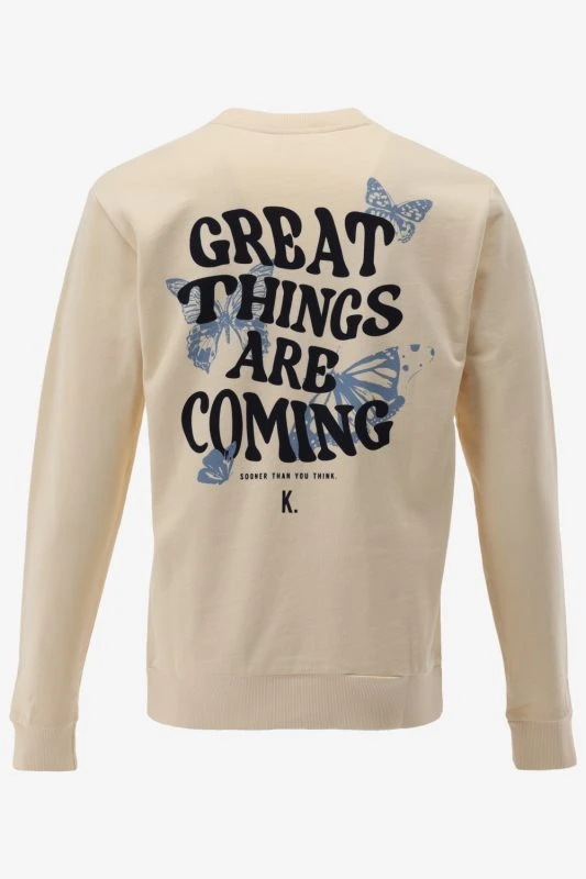 Kultivate Sweater GREAT THINGS - productfoto