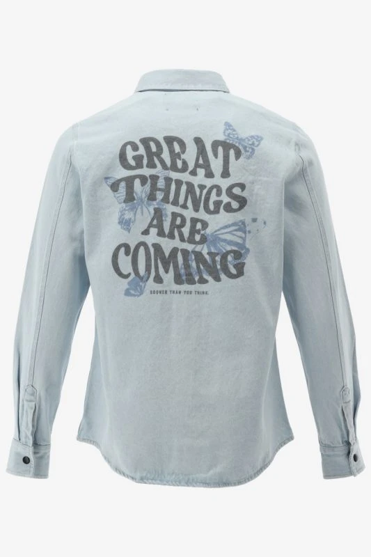 Kultivate Casual Shirt GREAT THINGS - productfoto
