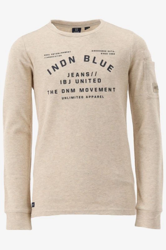 Indian Blue Longsleeve - productfoto