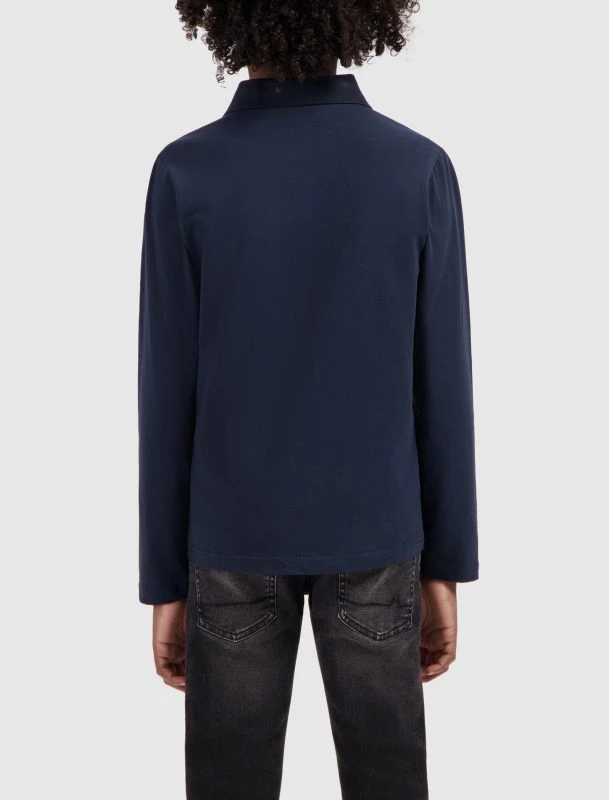 Ballin Poloshirt LOGO BADGE LONGE SLEEVE