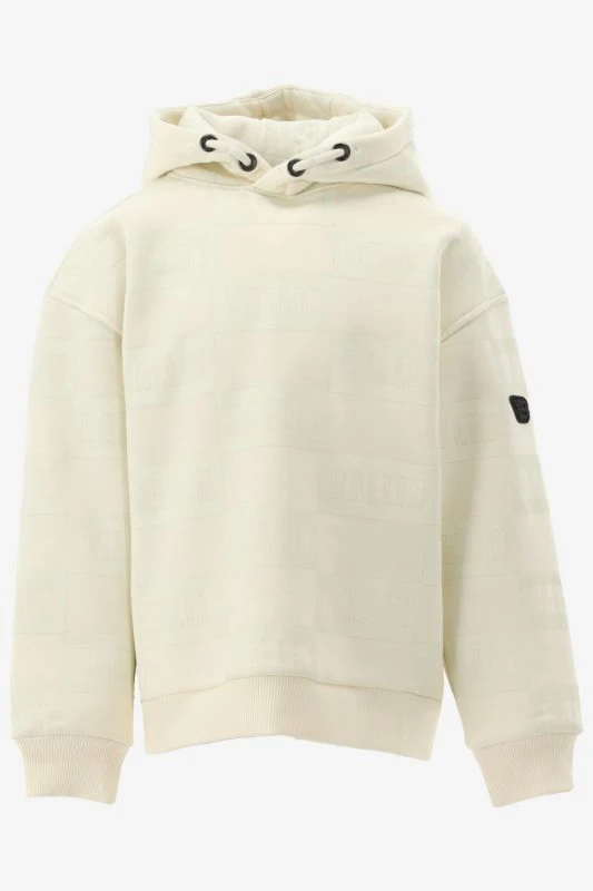 Ballin Hoodie CHECK LOGO PRINT