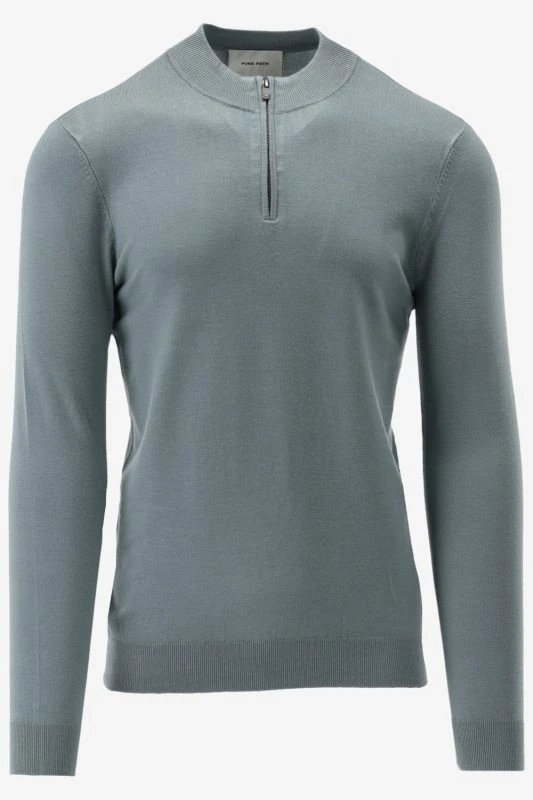 Pure Path Trui ESSENTIAL KNITWEAR HALFZ - productfoto