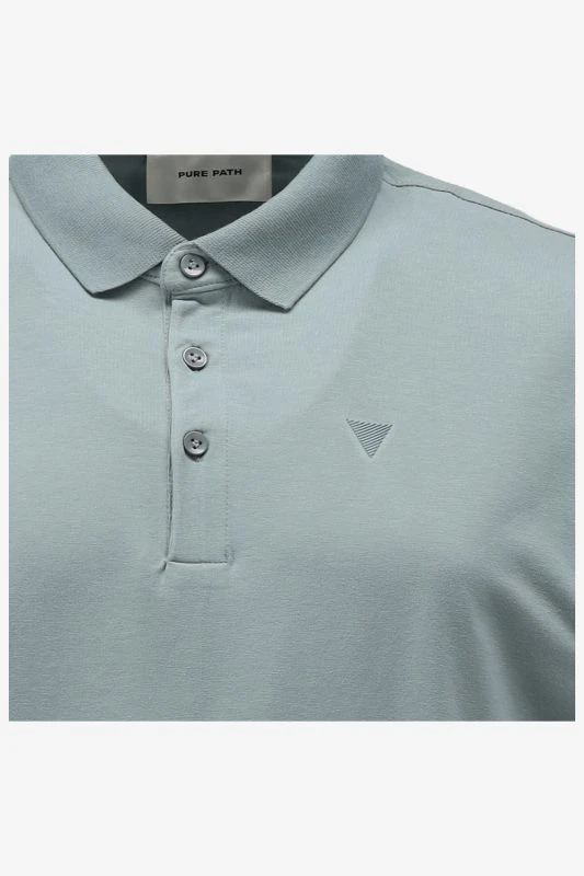 Pure Path Poloshirt TRIANGLE LONGE SLEEVE