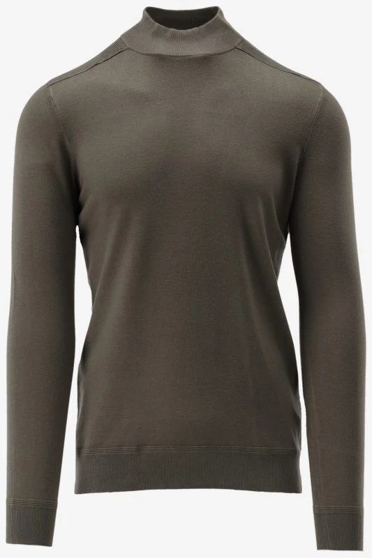 Pure Path Trui RIBBED MOCKNECK KNIT - productfoto