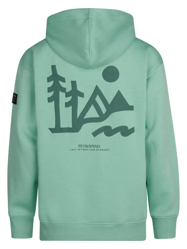 Petrol Hoodie - productfoto