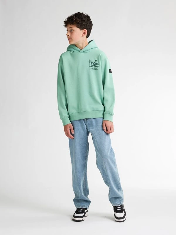 Petrol Hoodie - productfoto