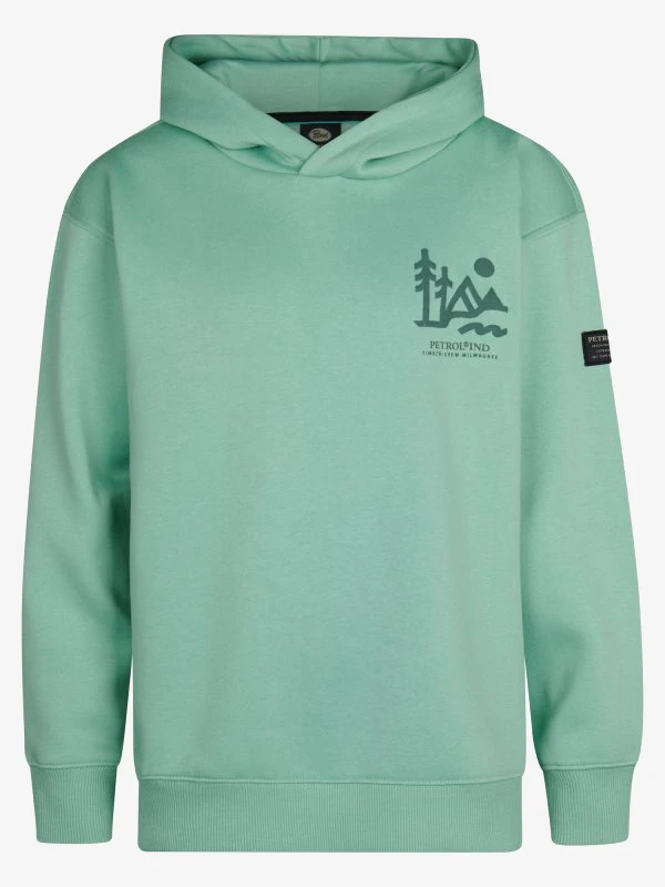Petrol Hoodie - productfoto