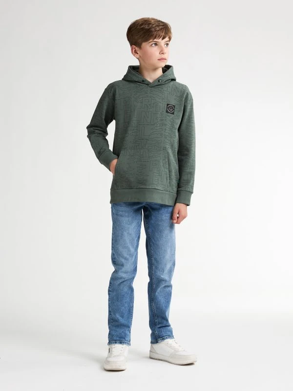 Petrol Hoodie - productfoto