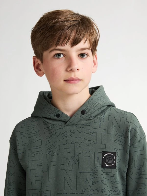 Petrol Hoodie - productfoto