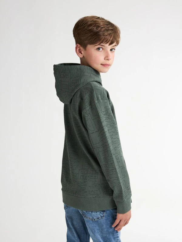 Petrol Hoodie - productfoto