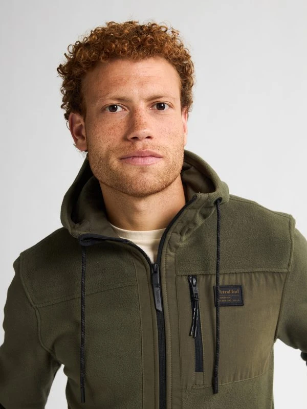 Petrol Sweatvest - productfoto