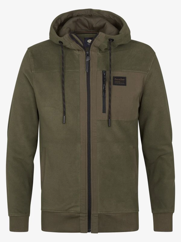 Petrol Sweatvest - productfoto