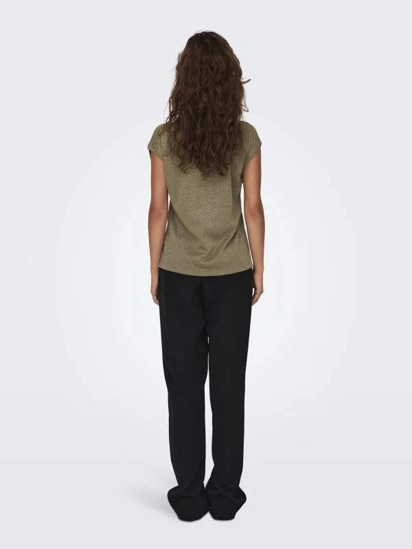 Only T-shirt SILVERY - productfoto