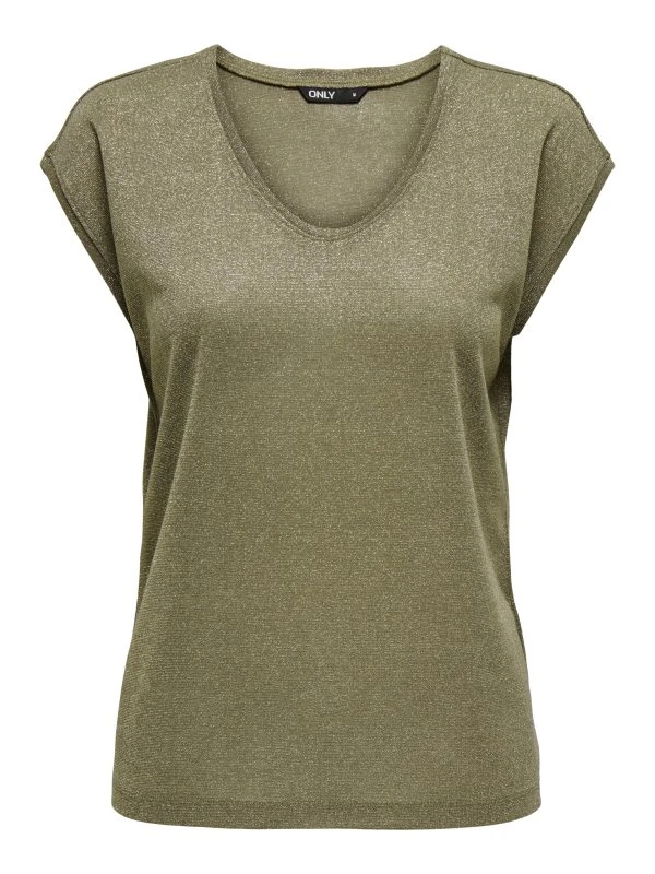 Only T-shirt SILVERY - productfoto