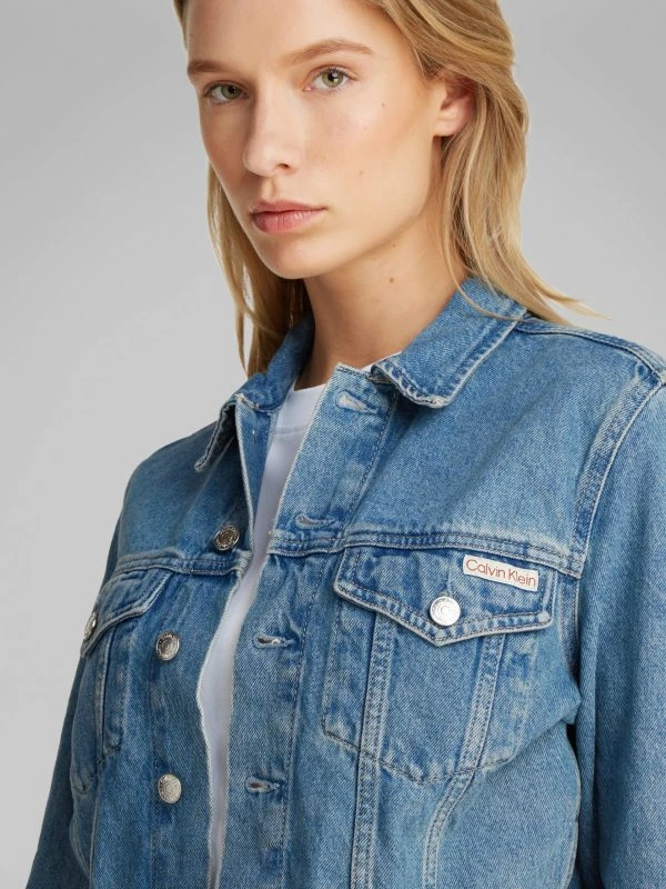 Calvin Klein Spijkerjas CROPPED