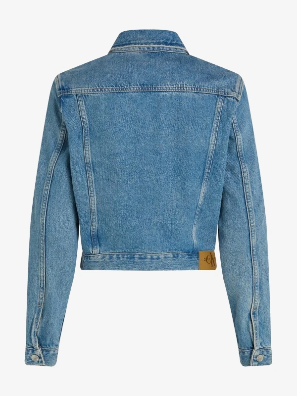 Calvin Klein Spijkerjas CROPPED