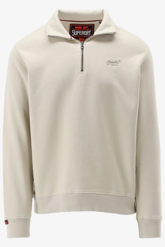 Superdry Sweater ESSENTIAL LOGO HALF ZIP