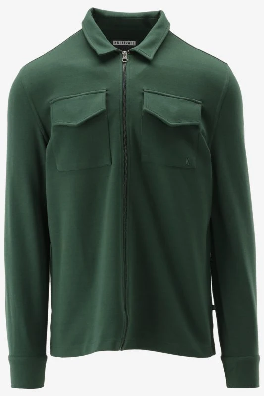 Kultivate Casual Shirt LUXURY ZIP