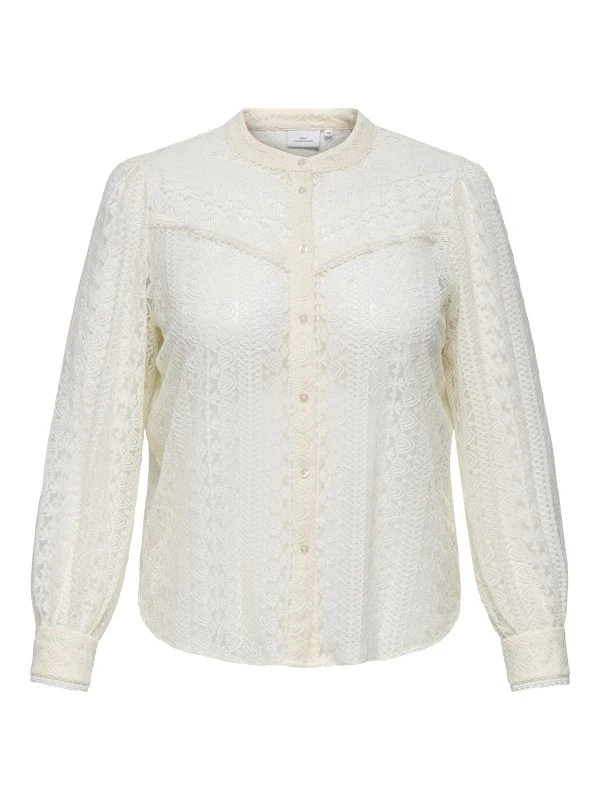 Only Carmakoma Blouse REBA LACE - productfoto