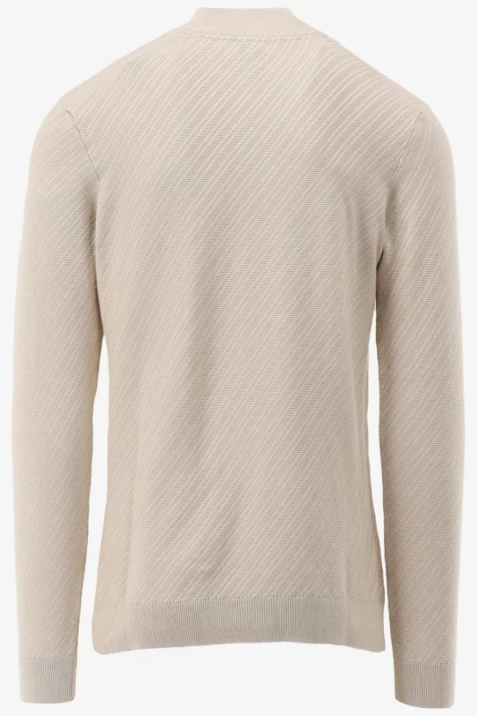 Kultivate Sweater KN CROSSED ZIP - productfoto
